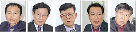 김성 사무관, 임인철 대표, 신영근 대표, 장영국 전무, 성시찬 차장