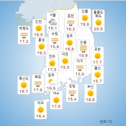이미지 출처: 기상청 날씨누리