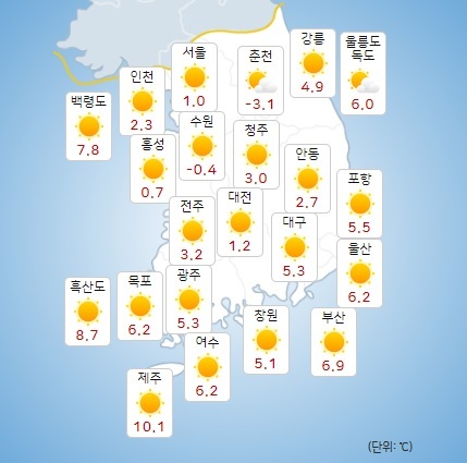 이미지 출처 : 기상청 날씨누리