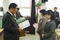 화순축협, 조합장·임원이 직접 장학금 모아 전달