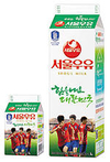 서울우유, 월드컵대표팀 선전기원 우유팩 출시