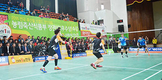김해축협, 천하1품 한우배 배드민턴 대회 ‘불꽃’