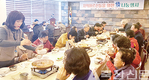참예우조공, 소외계층에 한우전골 대접