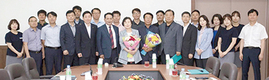 익산군산축협 함열제일지점  남인정 여사 정년퇴임식 가져