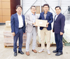 축산신문, 합천·사천지역에 방역물품 전달