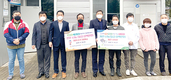 <나눔축산>농협 강원지역본부, 도내 18개 장애인시설에 한돈·계란 기부
