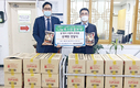 <나눔축산>소외계층에 삼계탕·마스크 통 큰 나눔