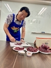 자조금, 한우 생고기 홍보 시식회 개최