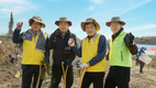 한돈자조금 나무심기로 ESG 동참