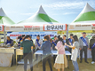 <나눔축산> 양양송이축제서 축산물 나눔·소비 행사