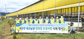 축사, 나무 울타리 심어 환경 개선·탄소저감 실천