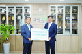 서경양돈, 발전기금 1천만원 쾌척