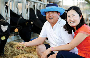 선우목장 홍우태·전선경 부부.